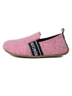 Hausschuh T-Modell Filz in Wild rose