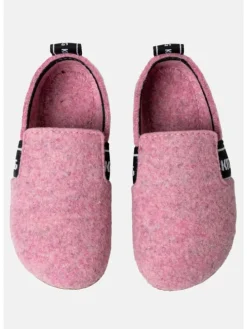 Hausschuh T-Modell Filz in Wild rose