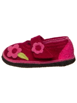 Hausschuhe "Becky" in Pink/ Rot