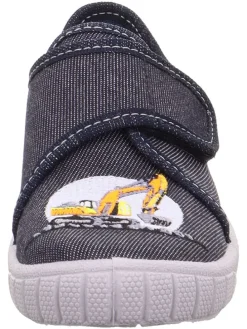 Hausschuhe "Bill" in Dunkelblau