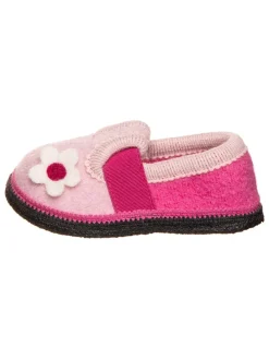 Hausschuhe "Blume" in Rosa/ Pink