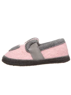 Hausschuhe "Bobby Herz" in Rosa