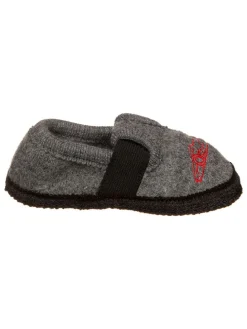 Hausschuhe "Bobby" in Anthrazit