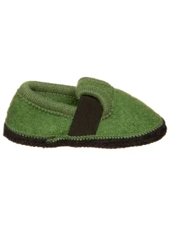 Hausschuhe "Bobby" in Grün
