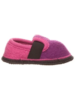 Hausschuhe "Bobby" in Lila/ Rosa