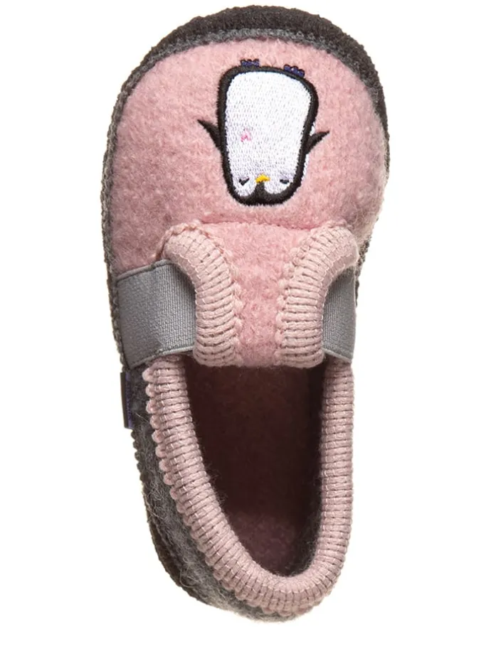 Hausschuhe "Bobby Pinguin" in Rosa