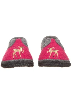 Hausschuhe "Bobby Reh" in Pink