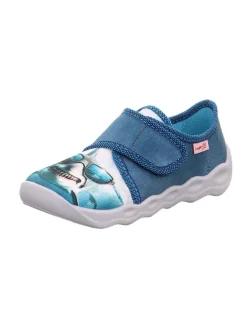 Hausschuhe "Bubble" in Blau