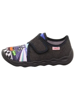 Hausschuhe "Bubble" in Schwarz