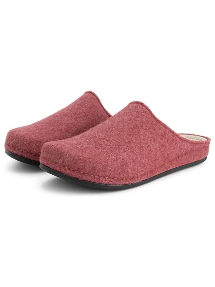 Hausschuhe "Come Home" in Rot