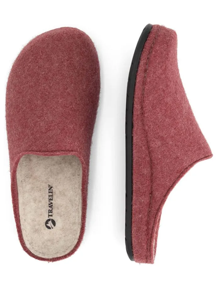 Hausschuhe "Come Home" in Rot