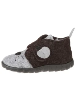 Hausschuhe "Flexi" in Braun