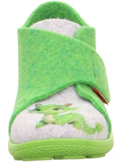 Hausschuhe "Happy Octi" in Grün