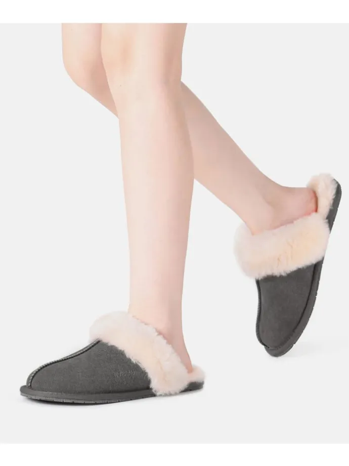 Hausschuhe Harrier in Dunkelgrau