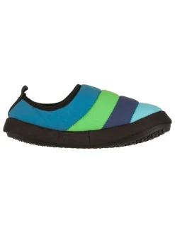 Hausschuhe "Hut Mule XT" in Blau/ Grün