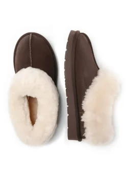 Hausschuhe Ibis in Schokolade
