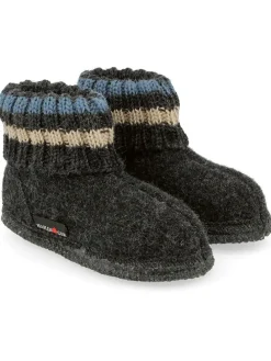 Hausschuhe in Anthrazit