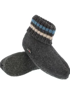 Hausschuhe in Anthrazit