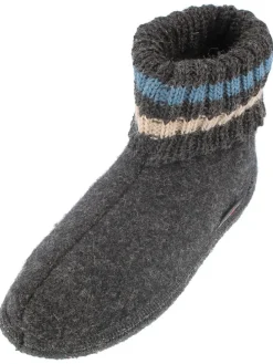 Hausschuhe in Anthrazit