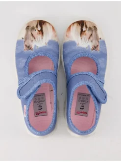 Hausschuhe in Blau