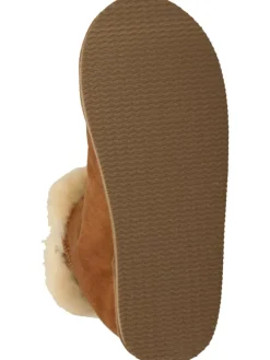 Hausschuhe in Cognac