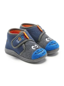 Hausschuhe in Dunkelblau