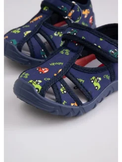 Hausschuhe in dunkelblau