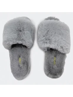 Hausschuhe in Grau