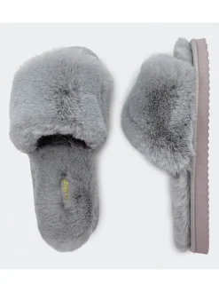 Hausschuhe in Grau