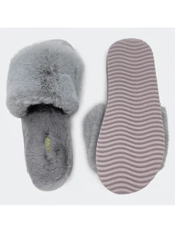 Hausschuhe in Grau