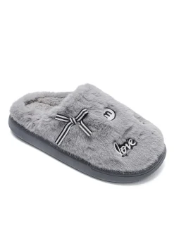 Hausschuhe in Grau