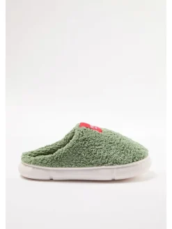 Hausschuhe in Grün
