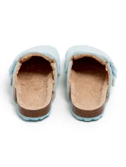 Hausschuhe in Hellblau