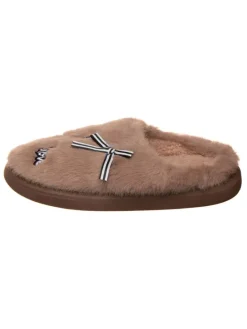 Hausschuhe in Hellbraun