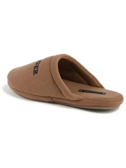 Hausschuhe in Hellbraun