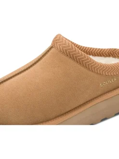 Hausschuhe in Hellbraun