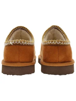 Hausschuhe in Hellbraun