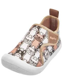 Hausschuhe in Hellbraun