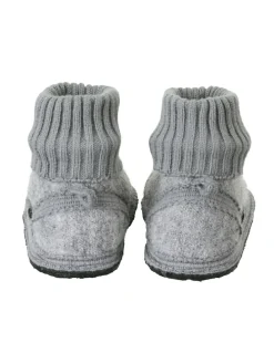 Hausschuhe in rauchgrau