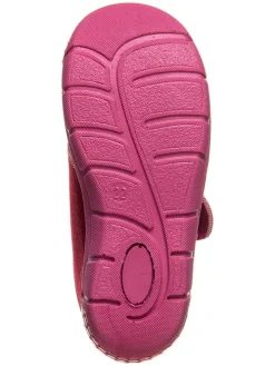 Hausschuhe in Rot/ Rosa