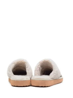 Hausschuhe in Schwarz/ Bunt