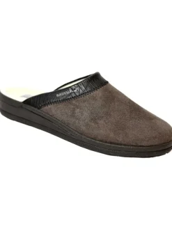 Hausschuhe Landgraf Andi mit Futter in braun