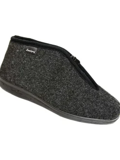 Hausschuhe Landgraf Karl in anthrazit