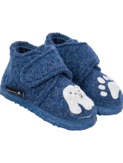 Hausschuhe "Little Polar Bear" in Blau