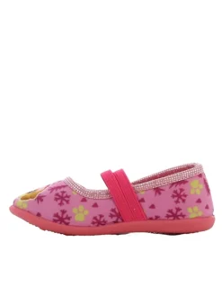 Hausschuhe mit Paw Patrol Skye Motiv, in Rosa, Ballerina design