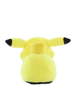 Hausschuhe mit Pokémon Pikachu Motiv, in Gelb, Schlupfschuh