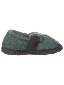 Hausschuhe "Monster" in Grün