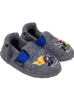 Hausschuhe "Moto" in Grau