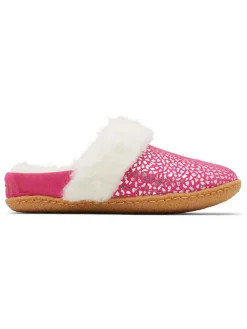 Hausschuhe "Nakiska Slide II" in Pink/ Weiß