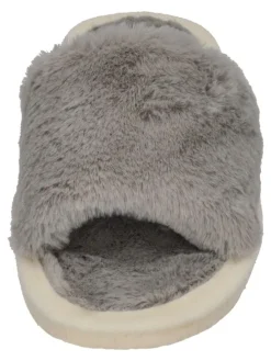 Hausschuhe PLAGE FLUFFY in grau
